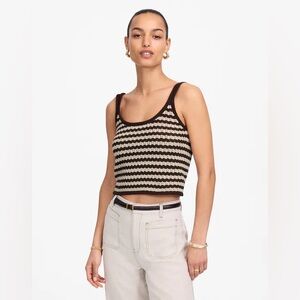 Madewell Open-Stitch Sweater Tank